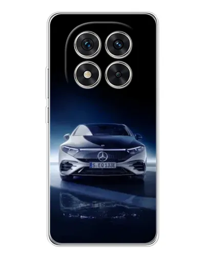 Чехол для Xiaomi Redmi Note 15 Pro Plus с картинкой «Ночной Mercedes EQ»