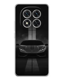 Чехол для Xiaomi Redmi Note 15 Pro Plus с картинкой «Lamborghini симметрия дорог»