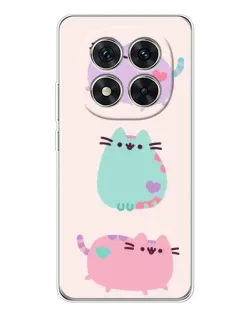 Чехол для Xiaomi Redmi Note 15 Pro Plus с картинкой «Pusheen трио»