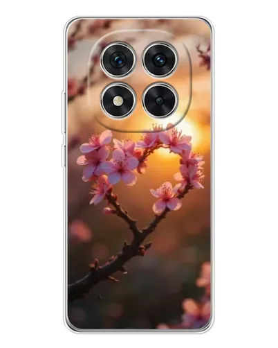 Чехол для Xiaomi Redmi Note 15 Pro Plus с картинкой «Розовый цвет сердце на фоне заката» Чехол для Xiaomi Redmi Note 15 Pro Plus с картинкой «Розовый цвет сердце на фоне заката»