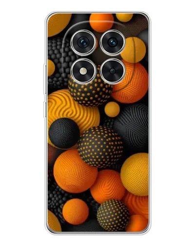 Чехол для Xiaomi Redmi Note 15 Pro Plus с картинкой «Объемные оранжевые сферы» Чехол для Xiaomi Redmi Note 15 Pro Plus с картинкой «Объемные оранжевые сферы»