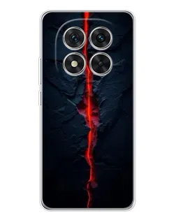 Чехол для Xiaomi Redmi Note 15 Pro Plus с картинкой «Kрасная лавовая трещина»
