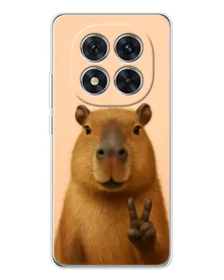 Чохол для Xiaomi Redmi Note 15 Pro Plus з картинкою «Капібара вікторія»