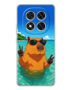 Чохол для Xiaomi Redmi Note 15 Pro Plus з картинкою «Морська капібара»