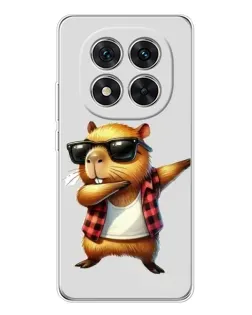 Чохол для Xiaomi Redmi Note 15 Pro Plus з картинкою «Капібара репер даб»