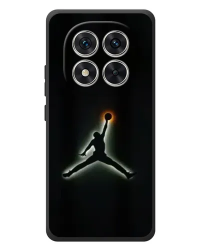 Чехол для Xiaomi Redmi Note 15 Pro с картинкой «Jordan Gradient Logo»