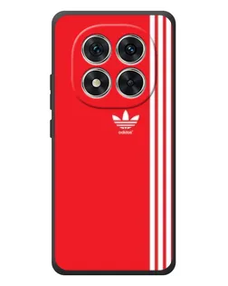 Чехол для Xiaomi Redmi Note 15 Pro с картинкой «Красный минимализм Adidas»