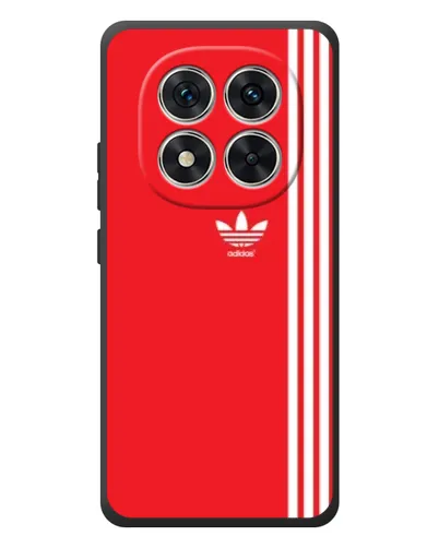 Чехол для Xiaomi Redmi Note 15 Pro с картинкой «Красный минимализм Adidas»