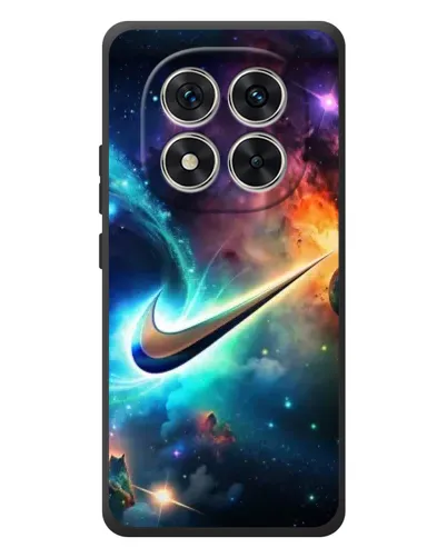 Чехол для Xiaomi Redmi Note 15 Pro с картинкой «Космический Nike Swoosh»