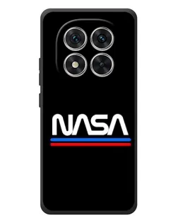 Чехол для Xiaomi Redmi Note 15 Pro с картинкой «NASA — классика Red Blue»