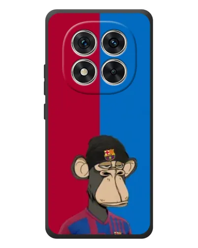 Чехол для Xiaomi Redmi Note 15 Pro с картинкой «Bored Ape — фанат Барсы»
