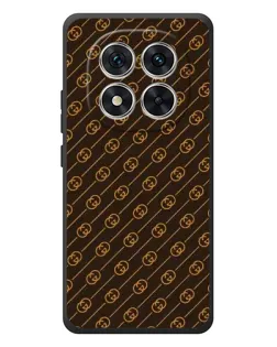 Чехол для Xiaomi Redmi Note 15 Pro с картинкой «Gucci — золотые диагонали»