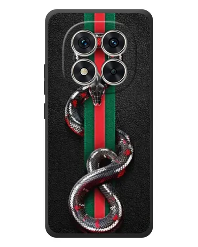 Чехол для Xiaomi Redmi Note 15 Pro с картинкой «Gucci — змея на полосе» Чехол для Xiaomi Redmi Note 15 Pro с картинкой «Gucci — змея на полосе»