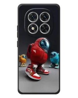 Чехол для Xiaomi Redmi Note 15 Pro с картинкой «Among Us — 3D стиль»