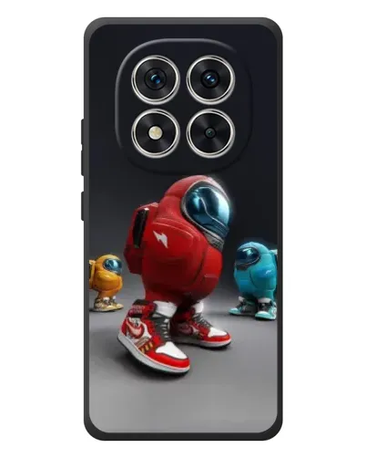 Чехол для Xiaomi Redmi Note 15 Pro с картинкой «Among Us — 3D стиль»