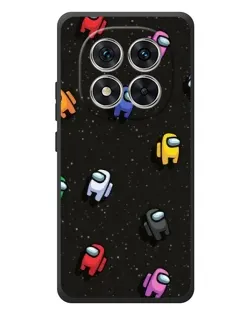 Чехол для Xiaomi Redmi Note 15 Pro с картинкой «Космический паттерн Among Us»