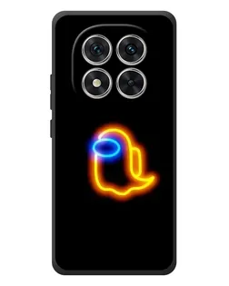 Чехол для Xiaomi Redmi Note 15 Pro с картинкой «Among Us неоновое сияние»