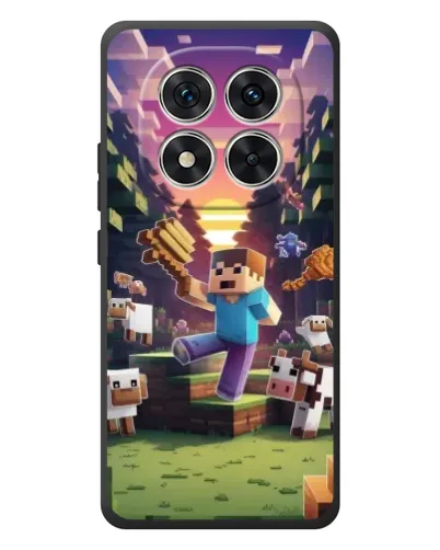 Чехол для Xiaomi Redmi Note 15 Pro с картинкой «Стив на ферме» Чехол для Xiaomi Redmi Note 15 Pro с картинкой «Стив на ферме»