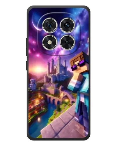 Чехол для Xiaomi Redmi Note 15 Pro с картинкой «Стив и космос» Чехол для Xiaomi Redmi Note 15 Pro с картинкой «Стив и космос»
