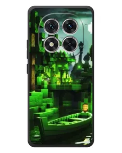 Чехол для Xiaomi Redmi Note 15 Pro с картинкой «Minecraft лесной пейзаж»