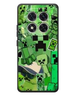 Чехол для Xiaomi Redmi Note 15 Pro с картинкой «Криперы Minecraft»