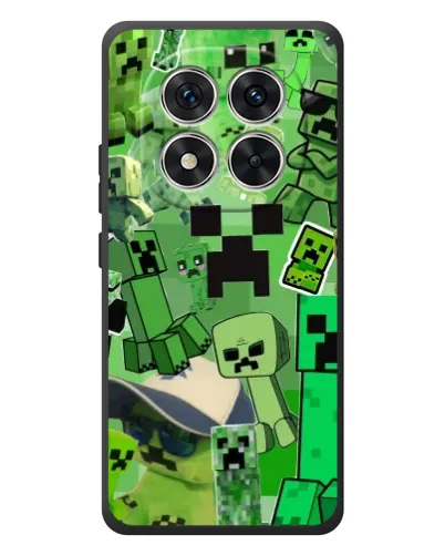 Чехол для Xiaomi Redmi Note 15 Pro с картинкой «Криперы Minecraft» Чехол для Xiaomi Redmi Note 15 Pro с картинкой «Криперы Minecraft»