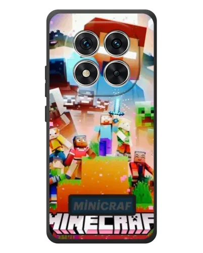 Чехол для Xiaomi Redmi Note 15 Pro с картинкой «Minecraft герои игры» Чехол для Xiaomi Redmi Note 15 Pro с картинкой «Minecraft герои игры»