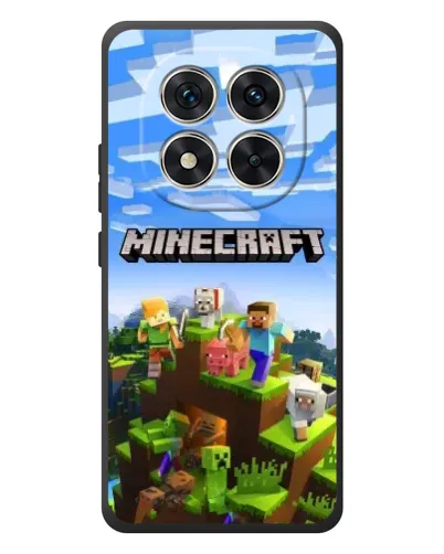 Чехол для Xiaomi Redmi Note 15 Pro с картинкой «Minecraft классический мир» Чехол для Xiaomi Redmi Note 15 Pro с картинкой «Minecraft классический мир»