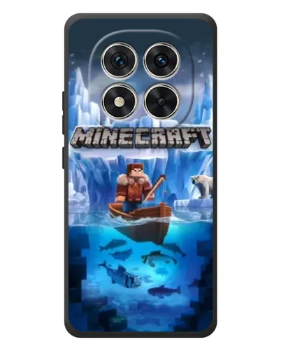 Чехол для Xiaomi Redmi Note 15 Pro с картинкой «Minecraft ледяной мир» Чехол для Xiaomi Redmi Note 15 Pro с картинкой «Minecraft ледяной мир»