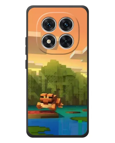 Чехол для Xiaomi Redmi Note 15 Pro с картинкой «Майнкрафт закат солнца» Чехол для Xiaomi Redmi Note 15 Pro с картинкой «Майнкрафт закат солнца»