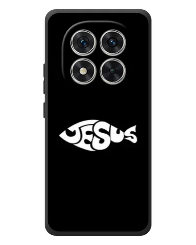 Чехол для Xiaomi Redmi Note 15 Pro с картинкой «Рыба Jesus» Чехол для Xiaomi Redmi Note 15 Pro с картинкой «Рыба Jesus»