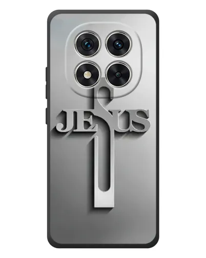 Чехол для Xiaomi Redmi Note 15 Pro с картинкой «Металлический крест Jesus» Чехол для Xiaomi Redmi Note 15 Pro с картинкой «Металлический крест Jesus»