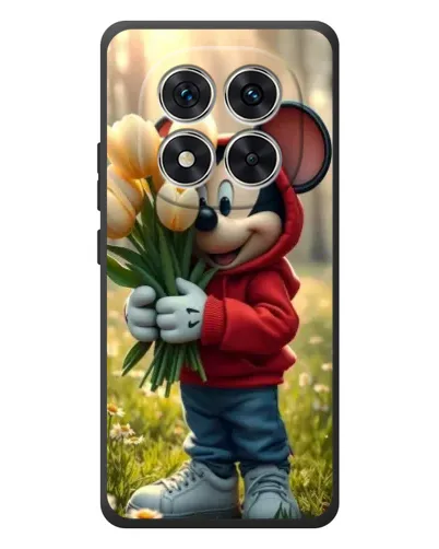 Чехол для Xiaomi Redmi Note 15 Pro с картинкой «Микки с тюльпанами» Чехол для Xiaomi Redmi Note 15 Pro с картинкой «Микки с тюльпанами»