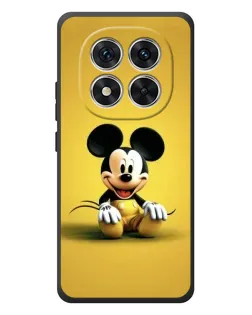 Чехол для Xiaomi Redmi Note 15 Pro с картинкой «Микки на желтом»