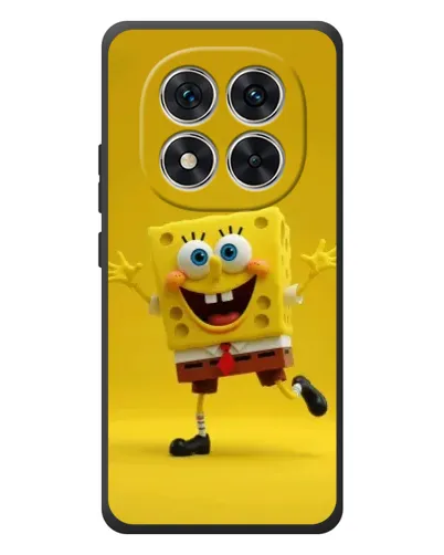 Чехол для Xiaomi Redmi Note 15 Pro с картинкой «Позитивный Губка Боб»