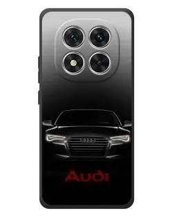 Чехол для Xiaomi Redmi Note 15 Pro с картинкой «Audi — градиентный контур»