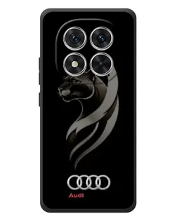 Чехол для Xiaomi Redmi Note 15 Pro с картинкой «Графика — пантера и Audi»
