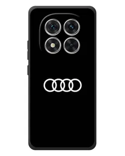 Чехол для Xiaomi Redmi Note 15 Pro с картинкой «Audi White Logo»
