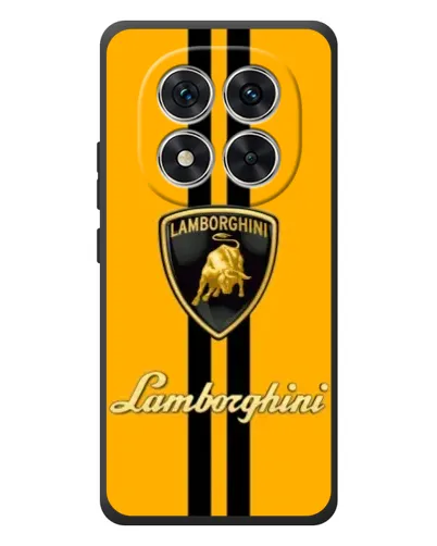 Чехол для Xiaomi Redmi Note 15 Pro с картинкой «Lamborghini Stripe желтый»