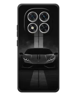 Чехол для Xiaomi Redmi Note 15 Pro с картинкой «Lamborghini симметрия дорог»