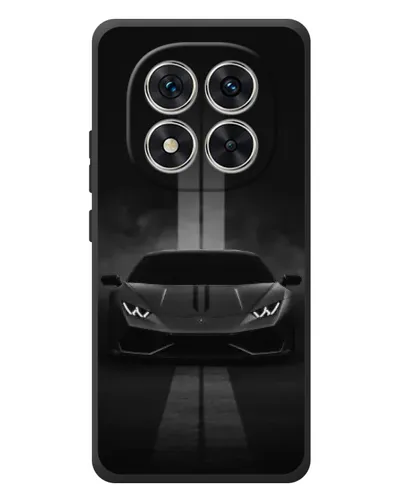 Чехол для Xiaomi Redmi Note 15 Pro с картинкой «Lamborghini симметрия дорог»