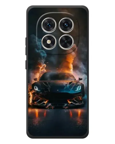 Чехол для Xiaomi Redmi Note 15 Pro с картинкой «Lamborghini дымная эстетика»