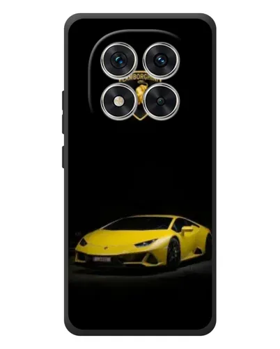 Чехол для Xiaomi Redmi Note 15 Pro с картинкой «Lamborghini желтый акцент»
