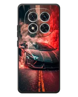 Чехол для Xiaomi Redmi Note 15 Pro с картинкой «Lamborghini красный дым»