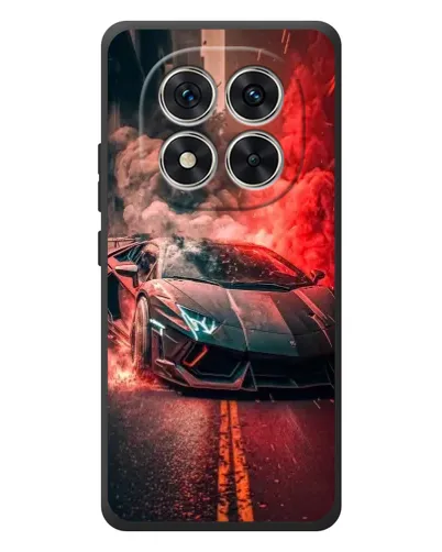 Чехол для Xiaomi Redmi Note 15 Pro с картинкой «Lamborghini красный дым»