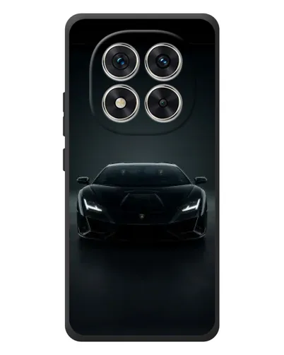 Чехол для Xiaomi Redmi Note 15 Pro с картинкой «Черный Lamborghini Aventador»