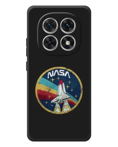 Чехол для Xiaomi Redmi Note 15 с картинкой «NASA — эмблема миссии»