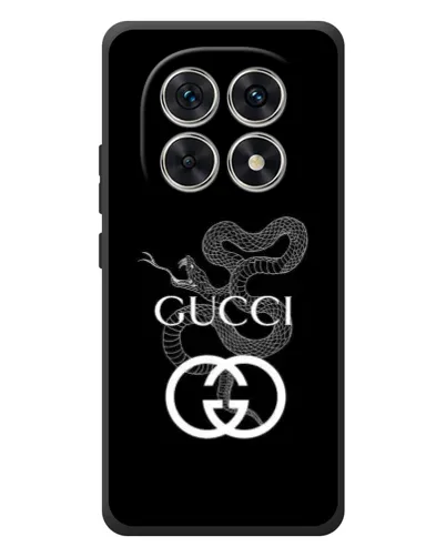 Чехол для Xiaomi Redmi Note 15 с картинкой «Gucci — серебряная змея»