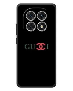 Чехол для Xiaomi Redmi Note 15 с картинкой «Gucci — красный градиент»
