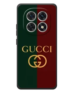 Чехол для Xiaomi Redmi Note 15 с картинкой «Gucci — темно-зеленый градиент»